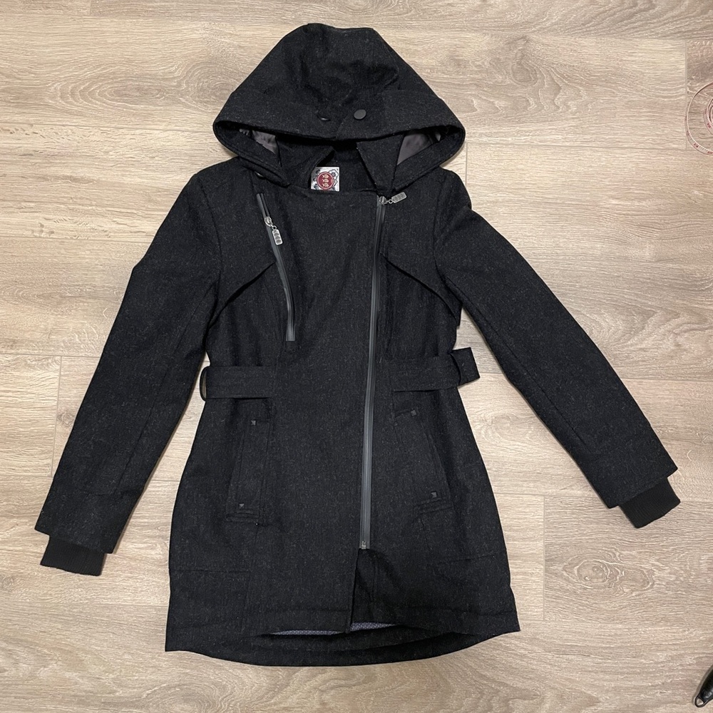 Three Stones Insulated Water Resistant Wool Coat